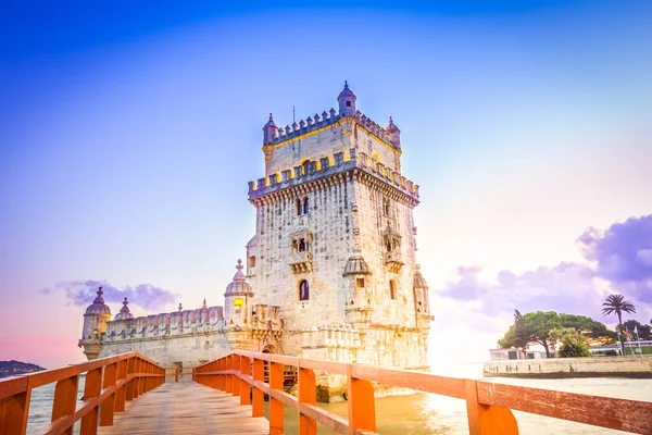 Torre of Belem, Lisabon, Portugalsko — Stock fotografie