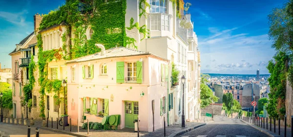 Stadsbilden Mont Matre, Paris, Frankrike — Stockfoto