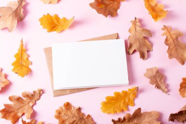 Sonbahar arkaplanından çıkar