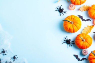 Cadılar Bayramı düz arka planı