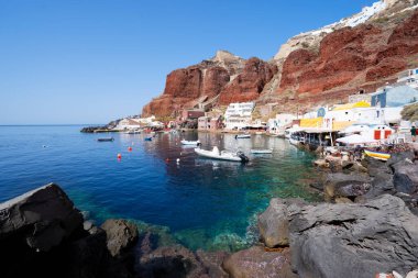 Amoudi Körfezi, Santorini, Yunanistan