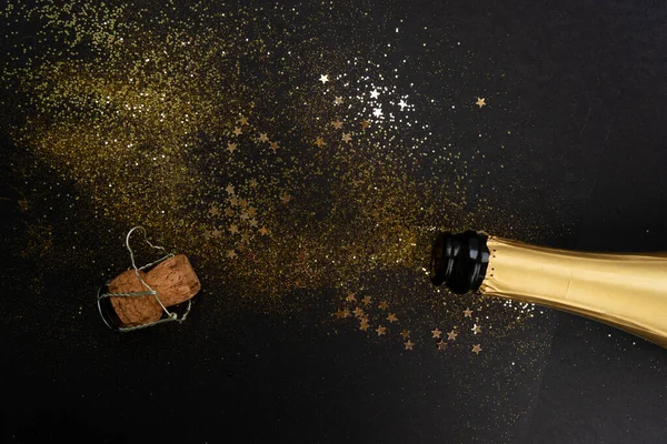 Noël et bonne année Champagne — Photo
