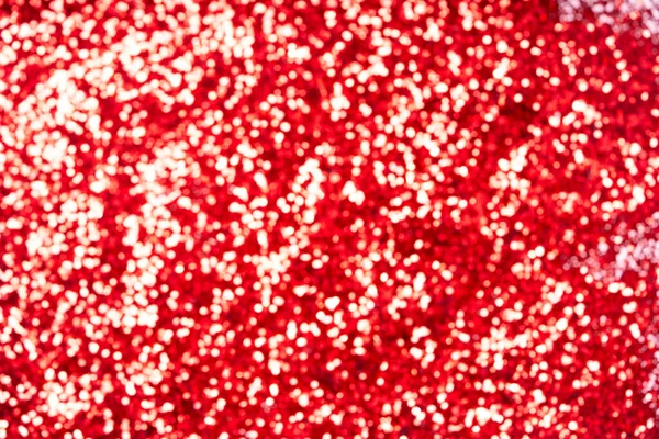 Rött glitter bokeh bakgrund — Stockfoto