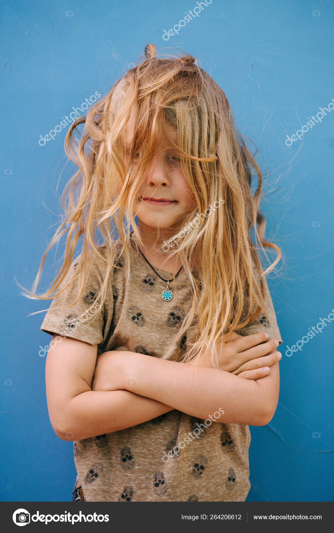 Cool Messy Blonde Boy Hair