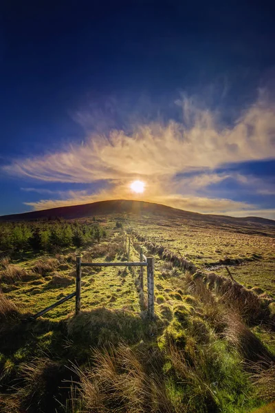 Paisaje Con Salida Del Sol Condado Cork Irlanda Imagen De Stock