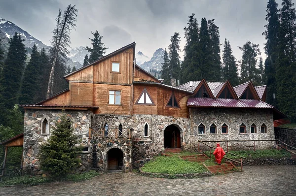 Castle in the mountains — Stock Photo, Image