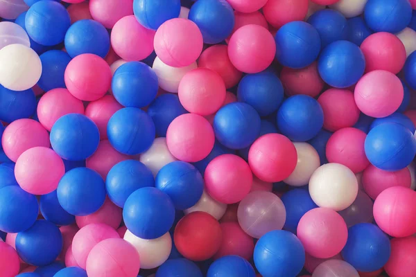 Bolas Plásticas Multicoloridas Para Piscina Infantil — Fotografia de Stock