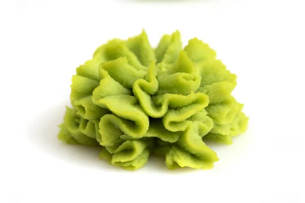 Wasabi porção no fundo branco. — Fotografia de Stock