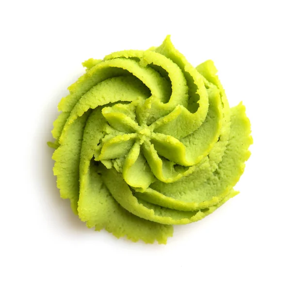 Wasabi portion on white background. — Stock Photo, Image