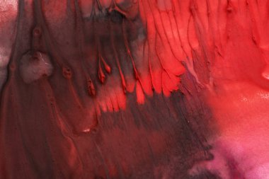 El çizimi guaj resmi. Soyut sanat geçmişi. Renk dokusu