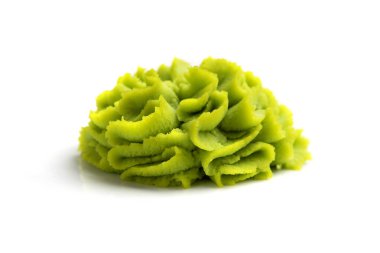 Beyaz sos kabında wasabi sosu..