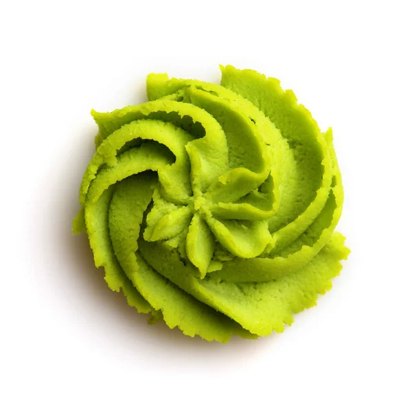 Wasabi portion on white background. — Stock Photo, Image