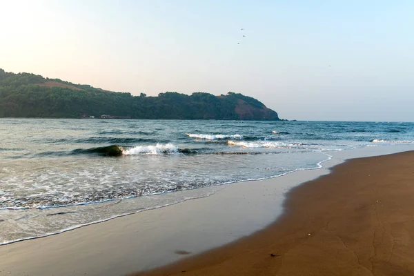 Waves on Sea view in Goa, India — Stock Photo, Image