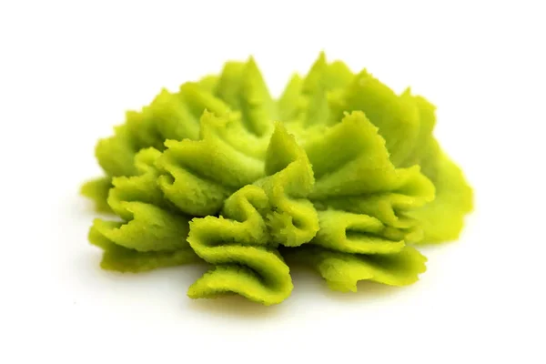 Wasabi porção no fundo branco. — Fotografia de Stock