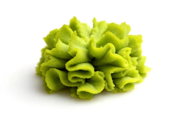 Wasabi portion on white background. — Stock Photo, Image