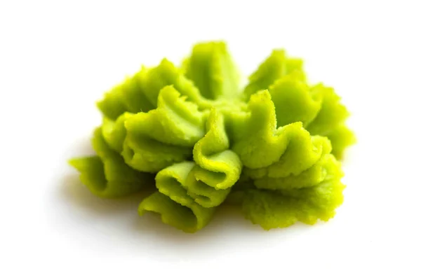 Wasabi portion on white background. — Stock Photo, Image