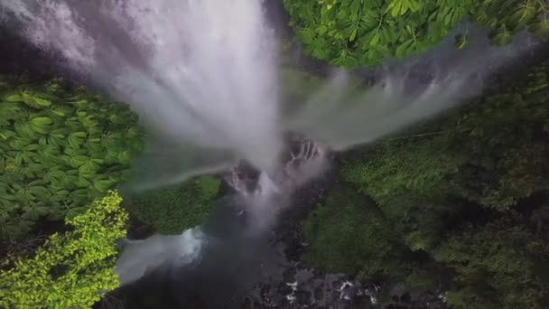 Cascada Sekumpul Bali Indonesia — Vídeos de Stock