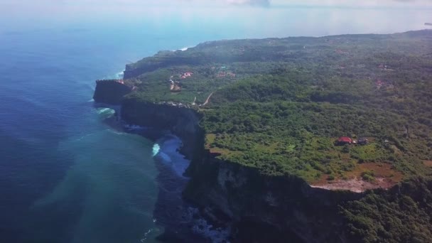 Widok Drone Plaży Nyang Nyang Bali Indonezja — Wideo stockowe