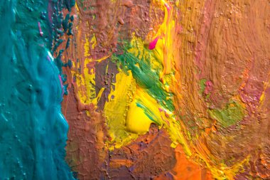 Soyut sanat. El boyaması arka plan. KENDİ