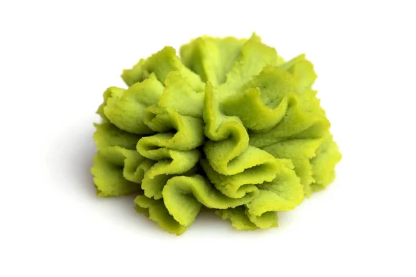 Wasabi portion on white background. — Stock Photo, Image