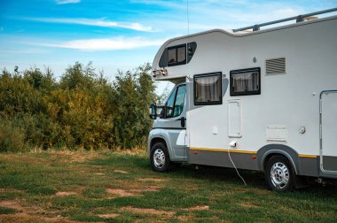 Aile tatili karavanı, karavan tatili, karavan tatili..