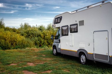 Aile tatili karavanı, karavan tatili, karavan tatili..