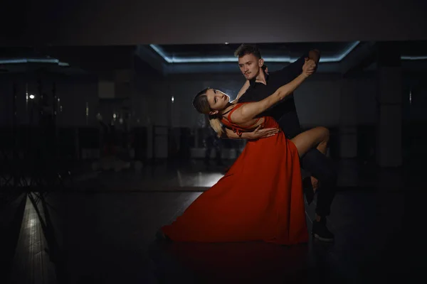 Dansuri Pasionale Concept Dragoste Mișcare — Fotografie, imagine de stoc