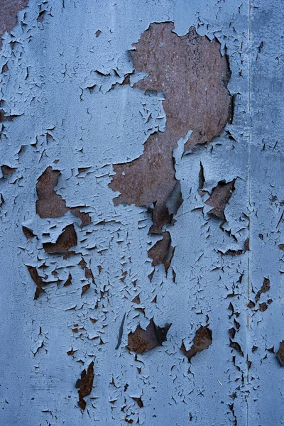 Distressed overlay texture of peeled metal. Grunge background. — Stock Photo, Image