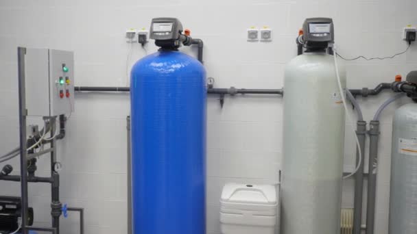 Water treatment system — Stock Footage Water treatment system Video Clip