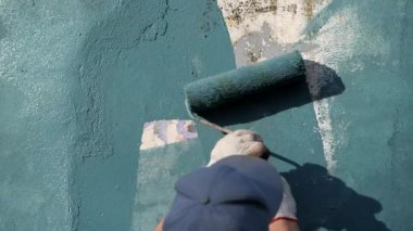 Sokaktaki duvarların sanatsal resimleri. Graffiti..