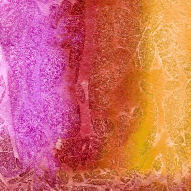 Bright suluboya doku boyalı. Elle çizilmiş arka plan metin yer ile.