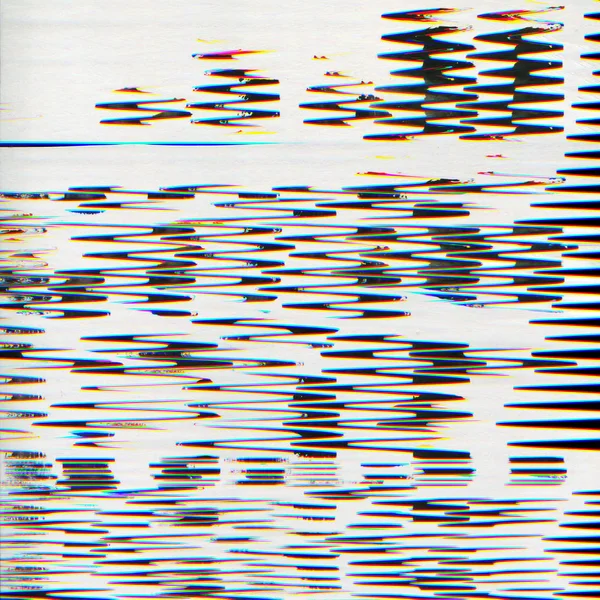 Abstraktes Gescanntes Digitales Pixelrauschen — Stockfoto