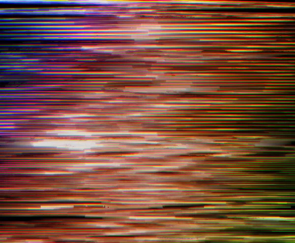 Astratto Scansione Digitale Pixel Rumore Glitch Sfondo — Foto Stock