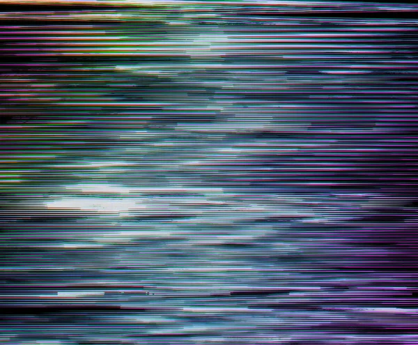 Astratto Scansione Digitale Pixel Rumore Glitch Sfondo — Foto Stock