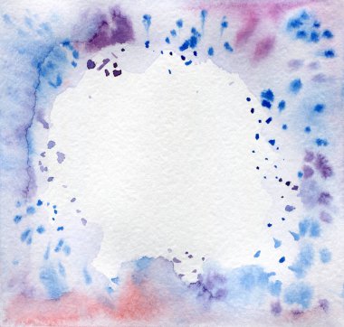 Bright suluboya doku boyalı. Elle çizilmiş arka plan metin yer ile.