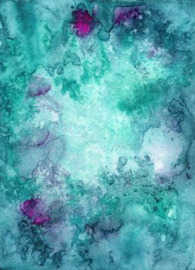 Bright suluboya doku boyalı. Elle çizilmiş arka plan metin yer ile.