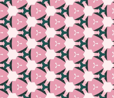 Vektör retro parlak, pürüzsüz geometri desen tasarımı