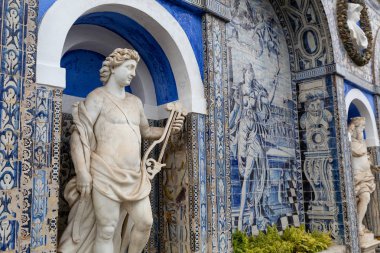 Palacio dos Marqueses da Fronteira Bulut Günü, Lizbon, Portekiz