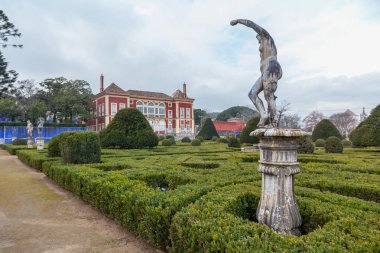 Palacio dos Marqueses da Fronteira Bulut Günü, Lizbon, Portekiz