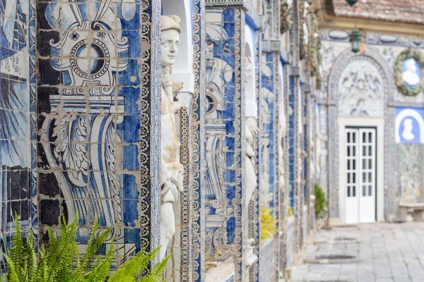 Palacio Dos Marqueses Fronteira Día Nuboso Lisboa Portugal — Foto de Stock