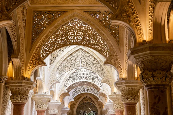 Palacio Monserrat en Sintra, Portugal. edificio con exquisito Mo — Foto de Stock