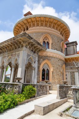 Sintra, Portekiz'deki Palace Monserrat. zarif Mo ile bina