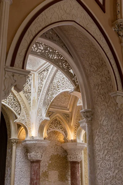 Palacio Monserrat en Sintra, Portugal. edificio con exquisito Mo — Foto de Stock