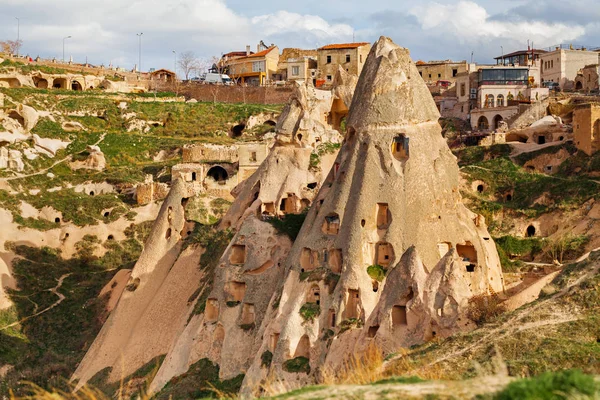 Fortaleza de pedra natural em Uchisar — Fotografia de Stock