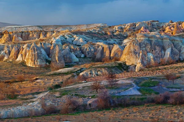 Casas de hadas acantilados de piedra — Foto de Stock