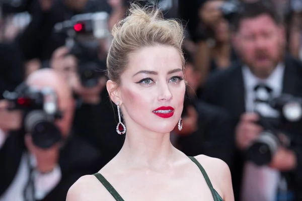 Cannes Francia Mayo Amber Heard Asiste Proyección Sorry Angel Durante — Foto de Stock