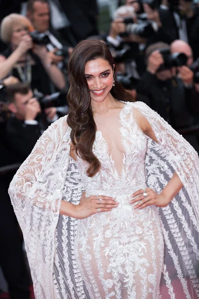 Cannes France May Deepika Padukone Nimmt Der Vorführung Von Sorry — Stockfoto