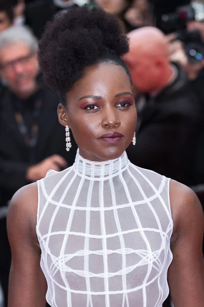 Канни Франція Травня Lupita Nyong Взяла Участь Скринінгу Вибачте Ангел — стокове фото