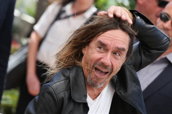 Iggy Pop Gimme Danger Photocall Festivalu Cannes Května 2016 Cannes — Stock fotografie