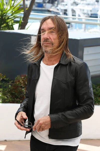 Iggy Pop Gimme Danger Photocall Festivalu Cannes Května 2016 Cannes — Stock fotografie